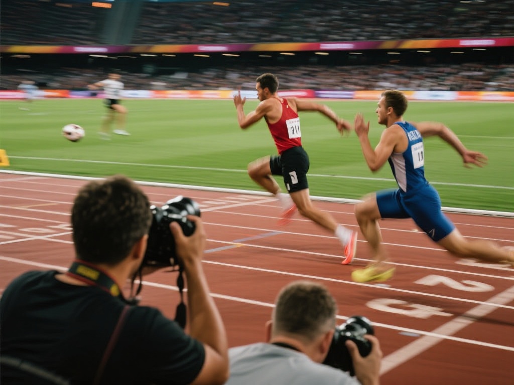 提升摄影技能:掌握拍摄完美体育瞬间的技巧 不同的运动需要不同的拍摄策略。例如,拍摄足球比赛时